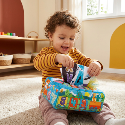 Montessori Magic Tissue Box – Sensory Learning Toy for Babies