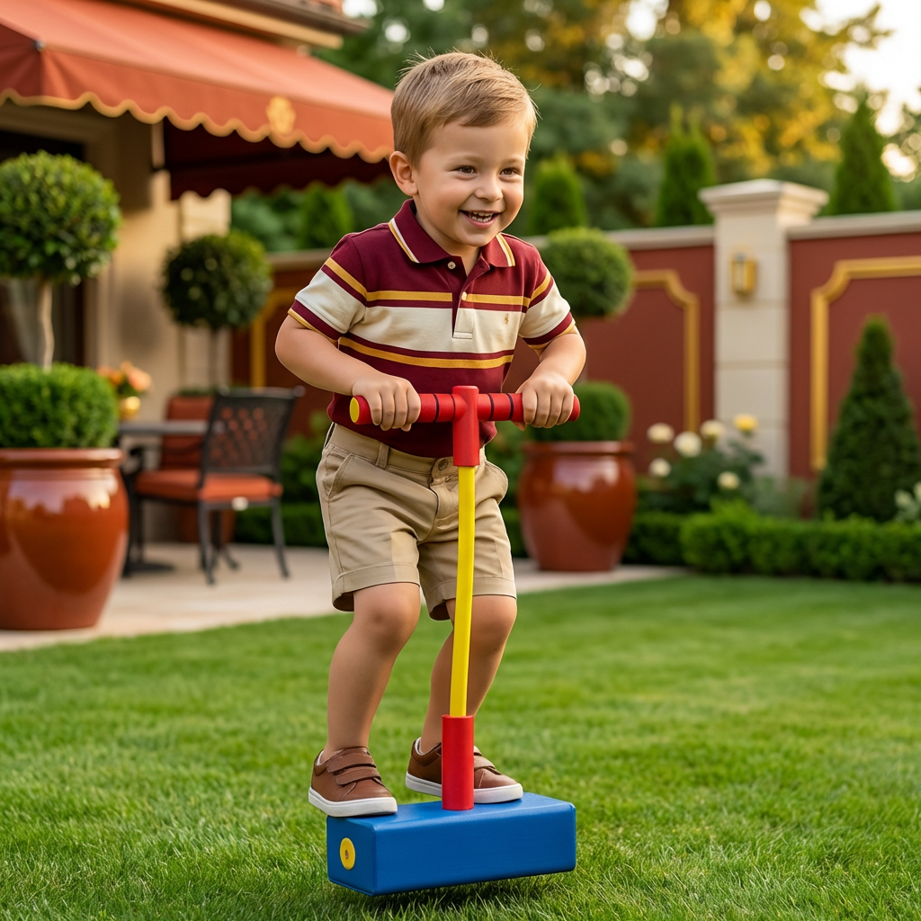 Kids Foam Pogo Jumper – Bouncing Toy for Indoor & Outdoor Fun