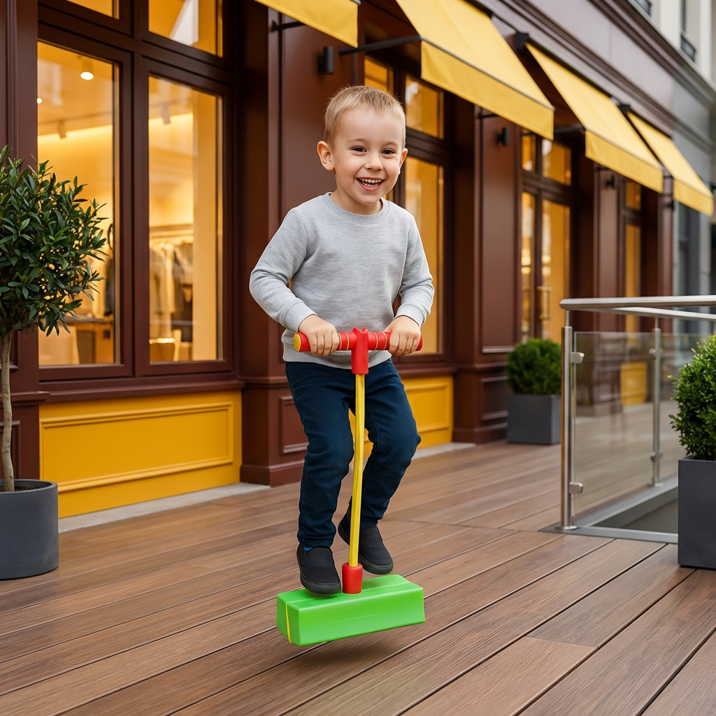 Kids Foam Pogo Jumper – Bouncing Toy for Indoor & Outdoor Fun