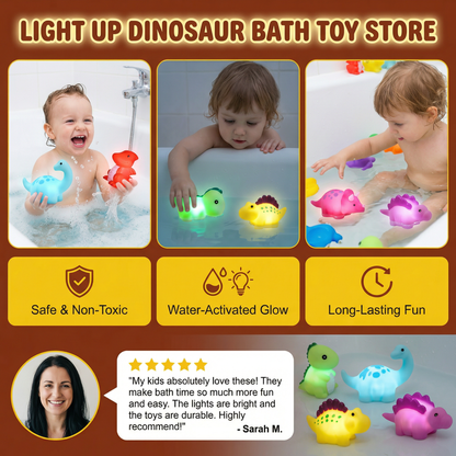 Light Up Dinosaurier Bath Toy